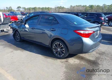 2014 Toyota Corolla S Plus z USA, uszkodzony, nr VIN 5YFBURHEXEP171014